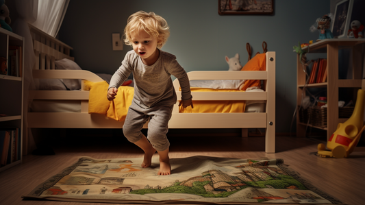 Keeping your growing children in bed.