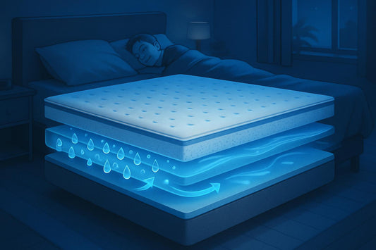 Cooling Mattress Technology Explained in 30 Seconds