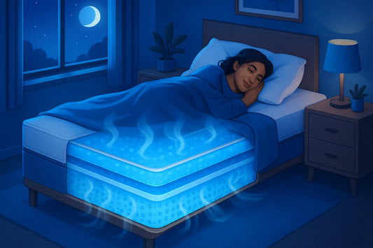 Cooling Mattress Technology Explained in 30 Seconds
