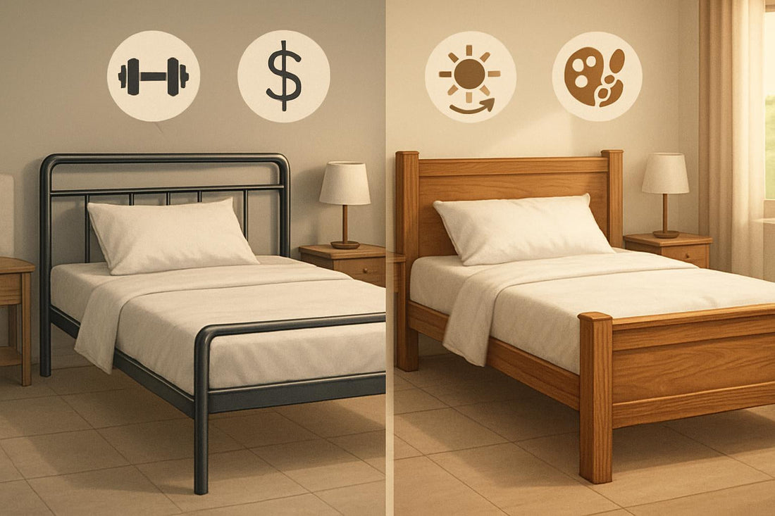 Metal vs Wood: Sturdy Bed Frame Materials Explained