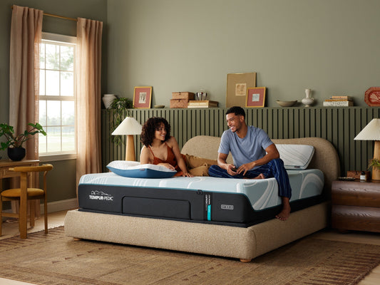 Our Tempur-Pedic pill is comfortable.