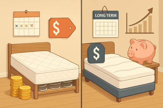 The Cost Comparison You Didn’t See: Innerspring Mattress vs Memory Foam Price Wars