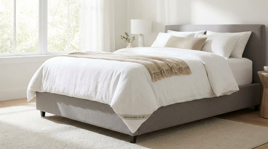 A what size is a twin xl mattress in a beautifully styled bedroom