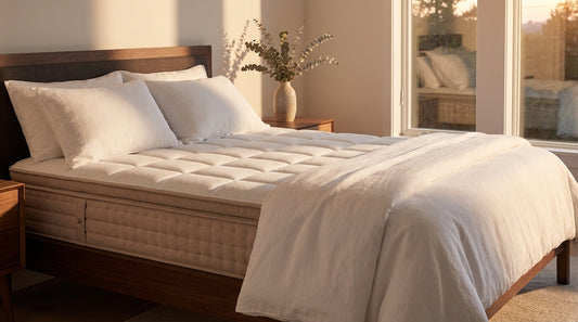 A is dreamcloud a good mattress in a beautifully styled bedroom