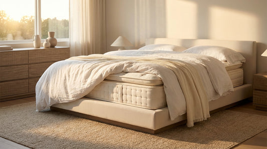 A how often should you change your mattress in a beautifully styled bedroom