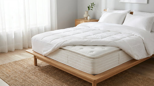 A can you wash a mattress protector in a beautifully styled bedroom