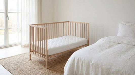 A when to lower crib mattress in a beautifully styled bedroom