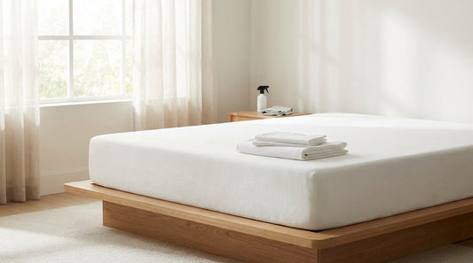 A get cat pee smell out of mattress in a beautifully styled bedroom