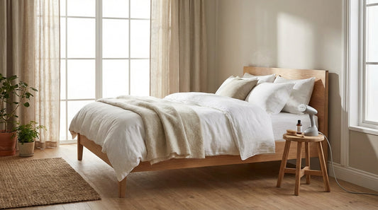 A get rid of bed bugs in a mattress in a beautifully styled bedroom