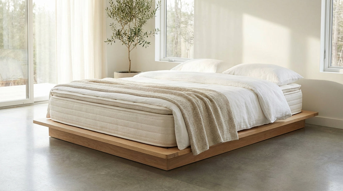 A where to buy mattress near me in a beautifully styled bedroom