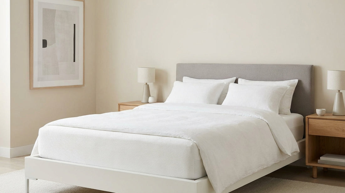 A how often replace mattress in a beautifully styled bedroom