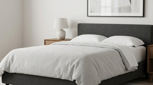 A how long is a twin xl mattress in a beautifully styled bedroom