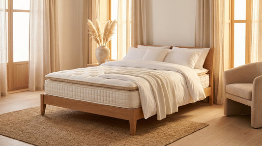 A what's the best mattress to buy in a beautifully styled bedroom