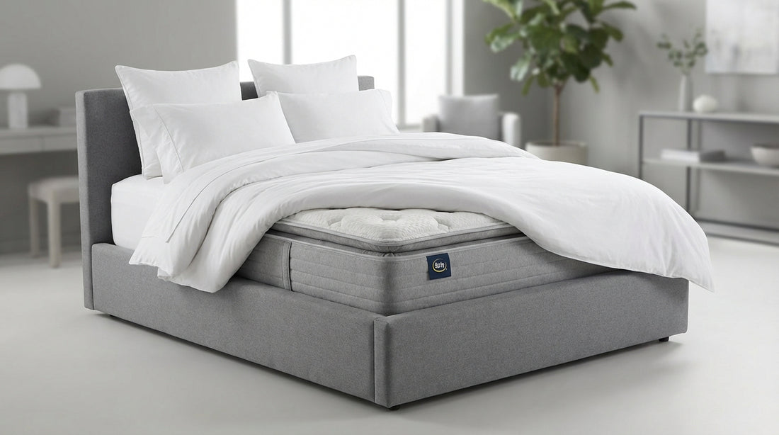 A is serta a good mattress in a beautifully styled bedroom