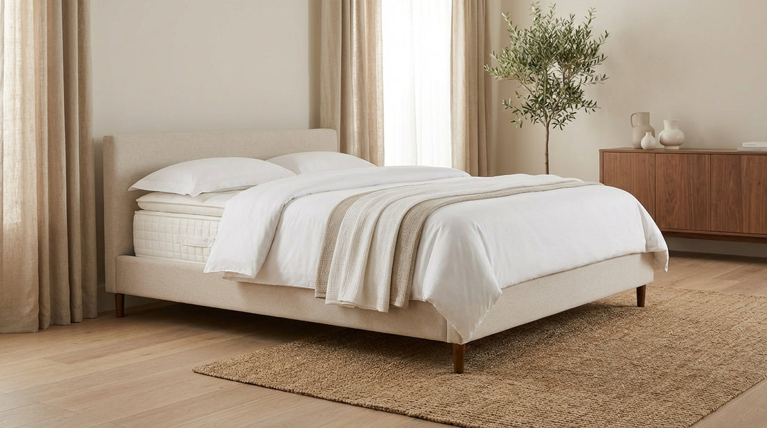 A where can i buy a mattress in a beautifully styled bedroom