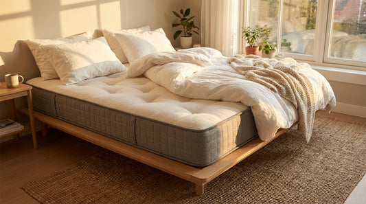 A how often to replace mattress in a beautifully styled bedroom