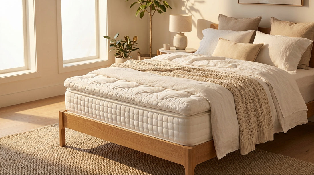 A how long is a twin mattress in a beautifully styled bedroom