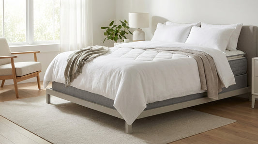 A what is the best mattress for back pain in a beautifully styled bedroom