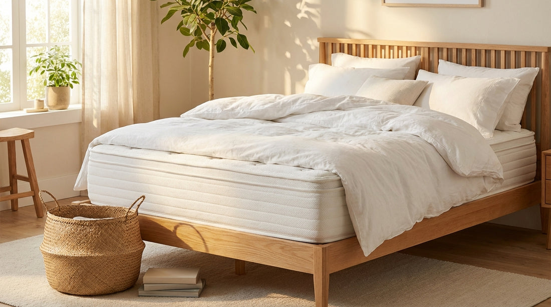 A where to get rid of mattress in a beautifully styled bedroom