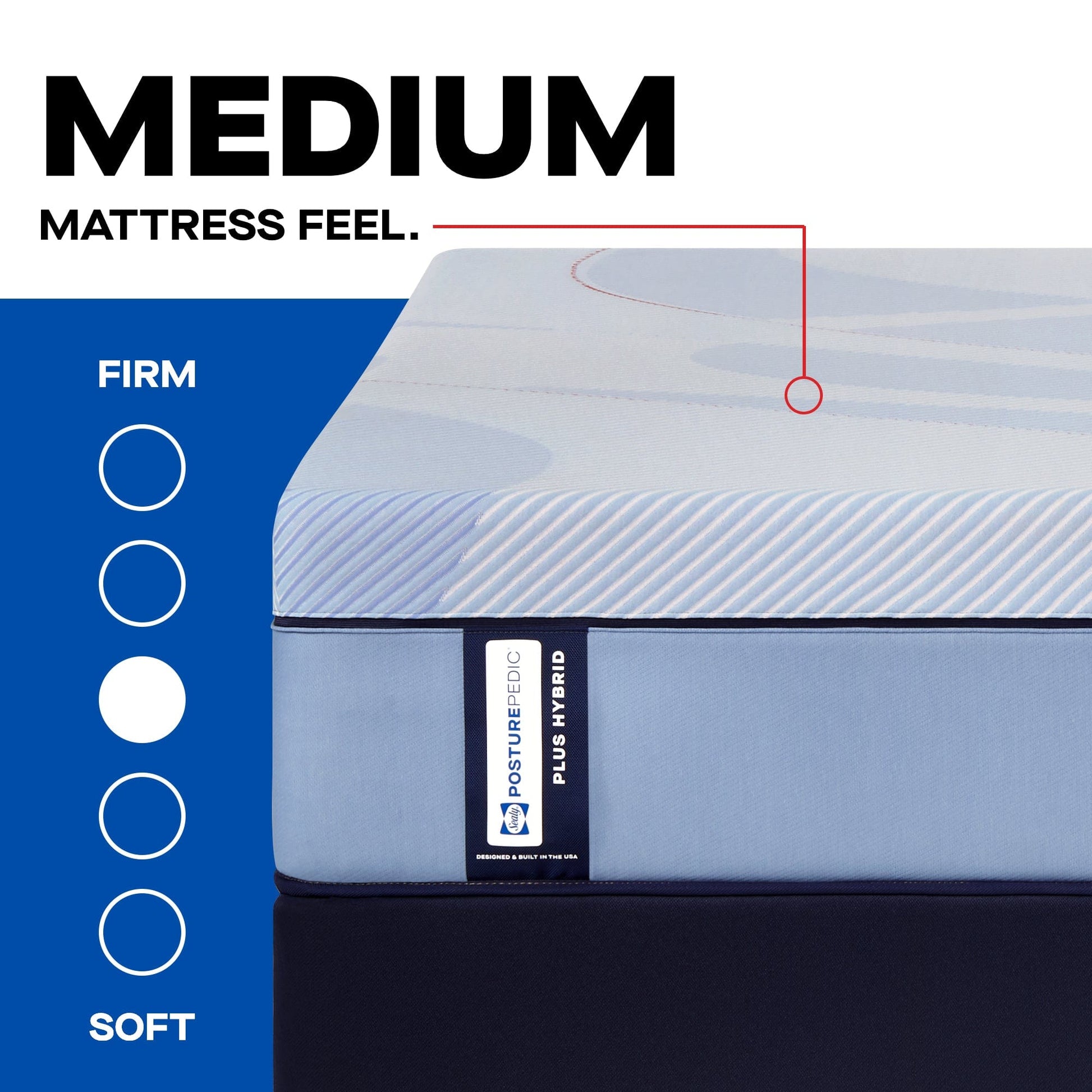 best Sealy Mattress Sealy Posturepedic Plus Medium Hybrid Mattress – Paterson II