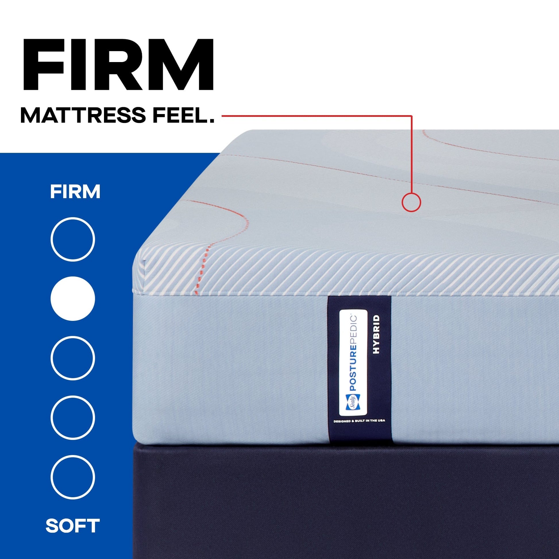 best Sealy Mattress Sealy Posturepedic Firm Hybrid Mattress – Medina II