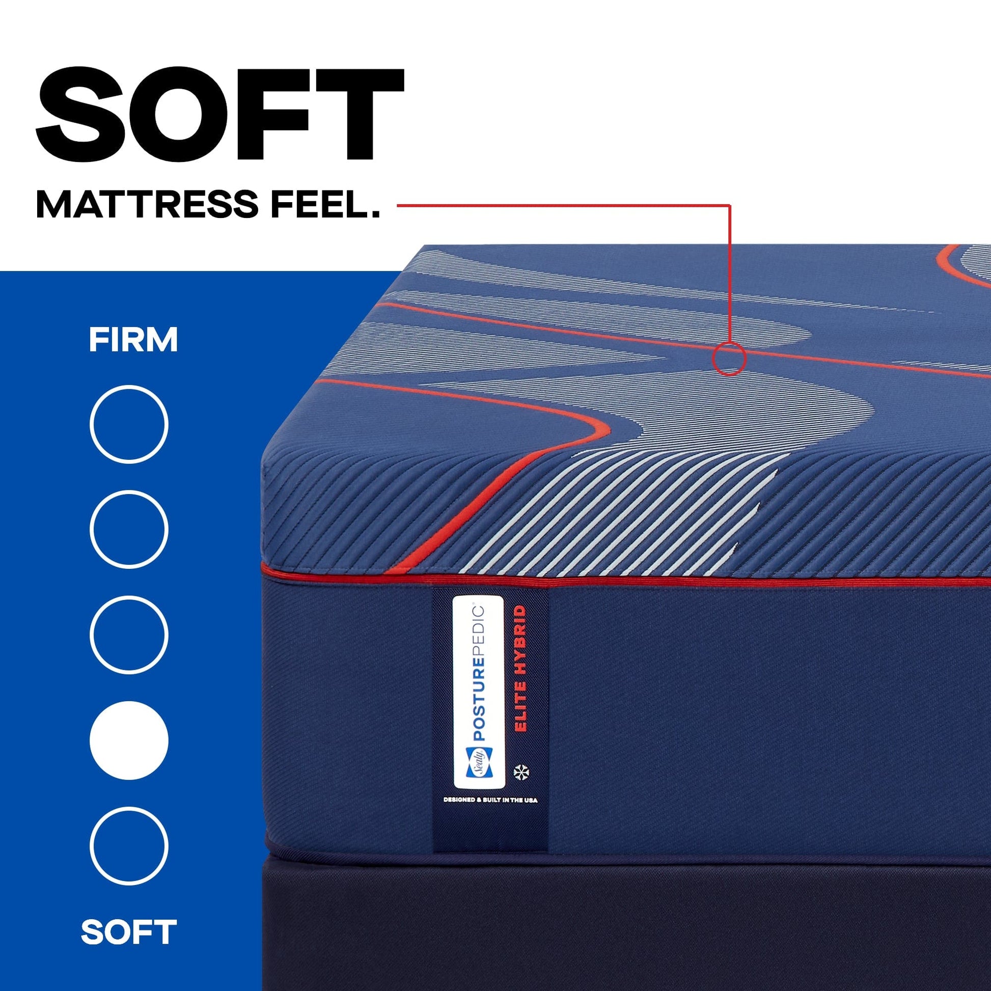 Sealy Mattress Sealy Posturepedic Elite Soft Hybrid Mattress – Brenham II mattress stores near me