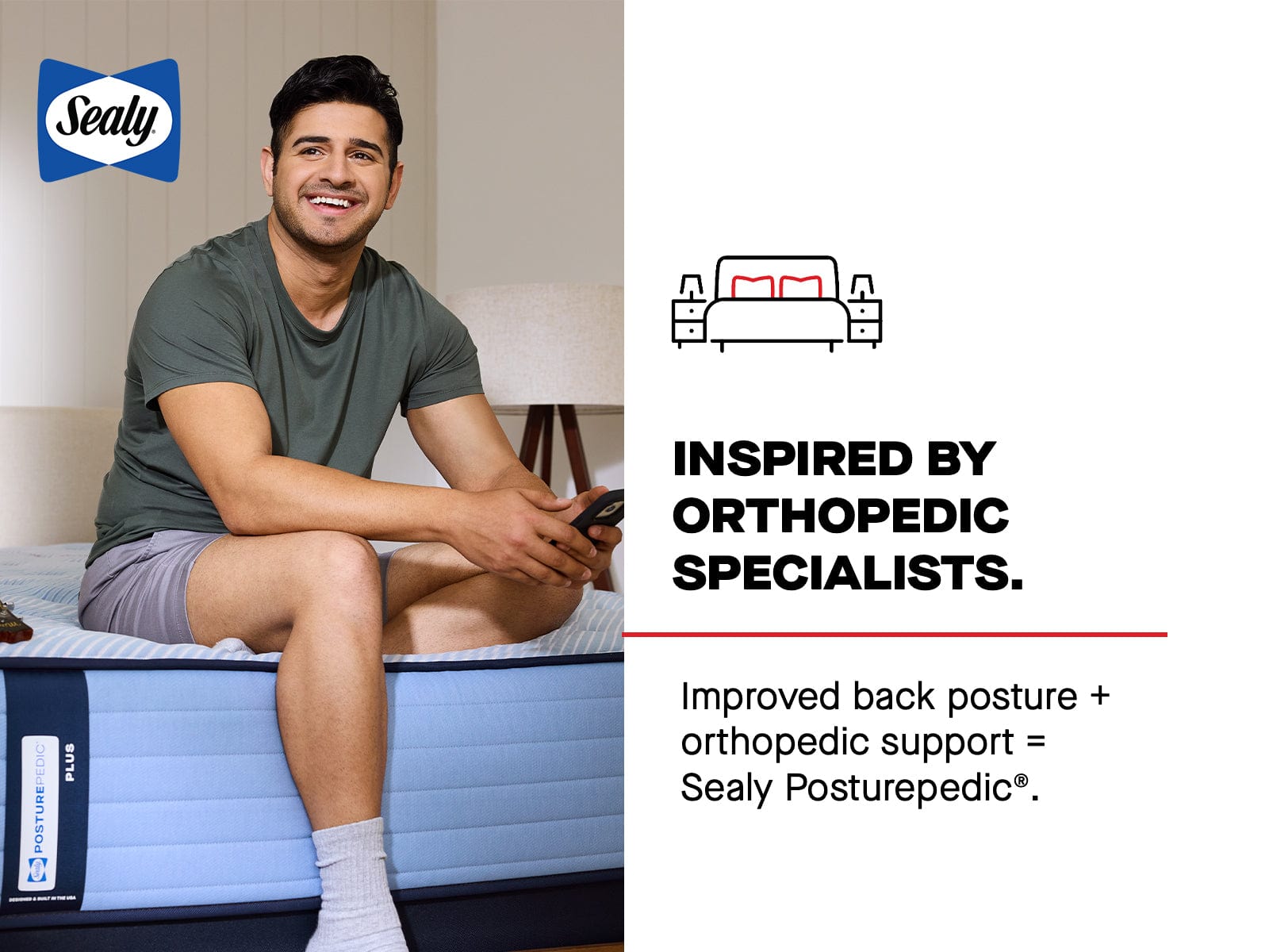 Sealy Mattress Sealy Posturepedic Plus Medium Mattress – Patterson II mattress stores near me