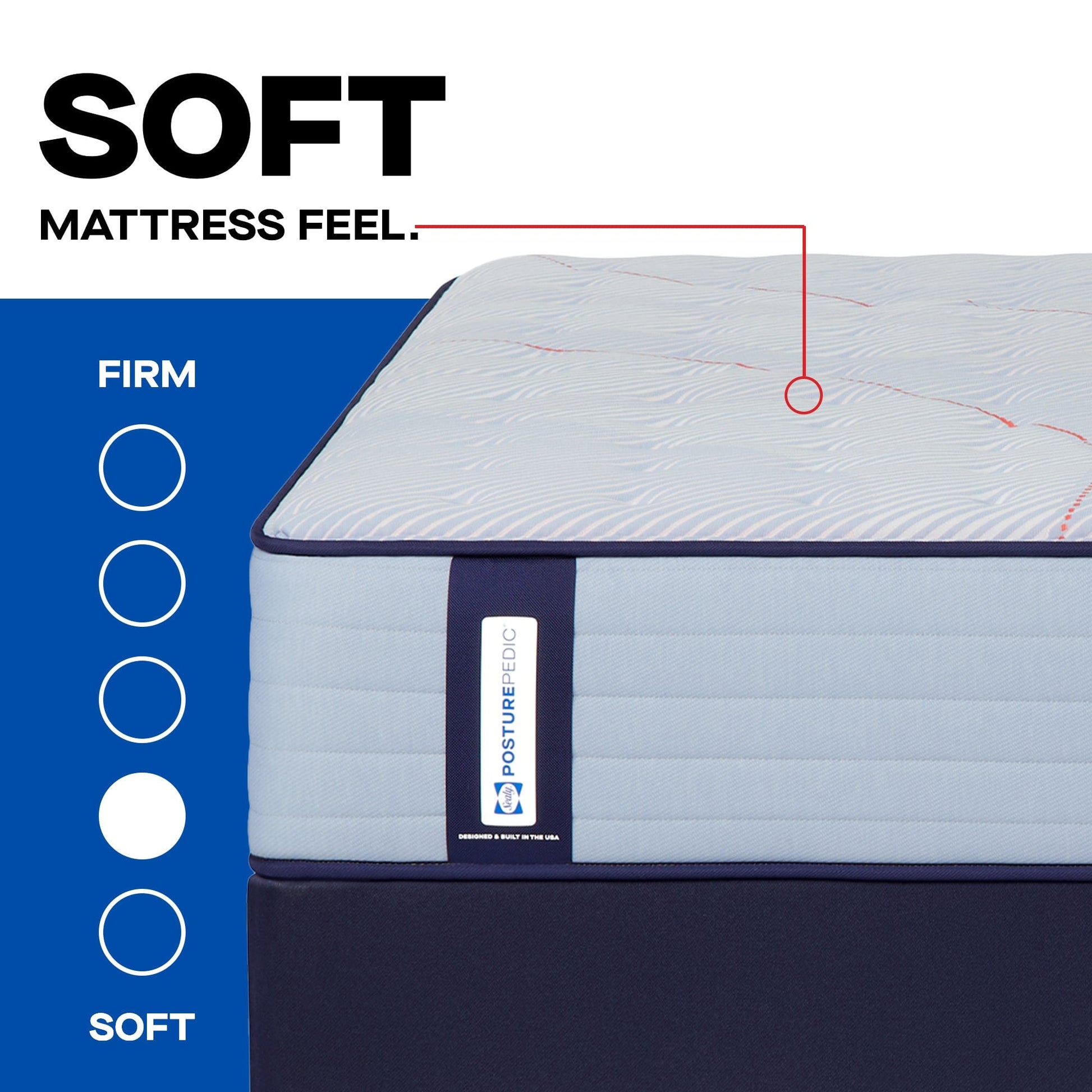 Sealy Mattress Sealy Posturepedic Soft Mattress – Medina II Tight Top mattress stores near me