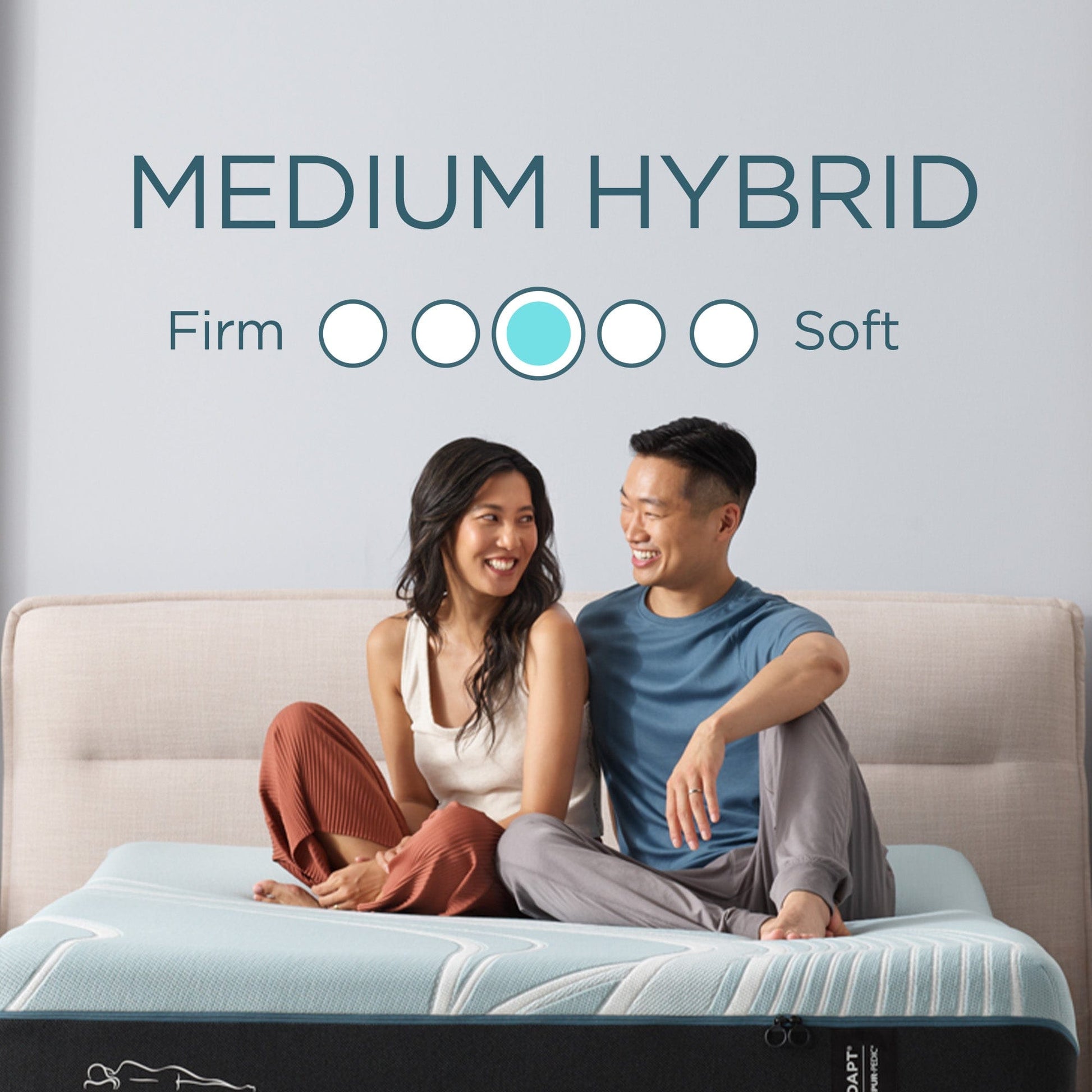 Tempurpedic Mattress Tempur-Pedic® TEMPUR-LuxeAdapt® Medium Feeling Hybrid Mattress mattress stores near me