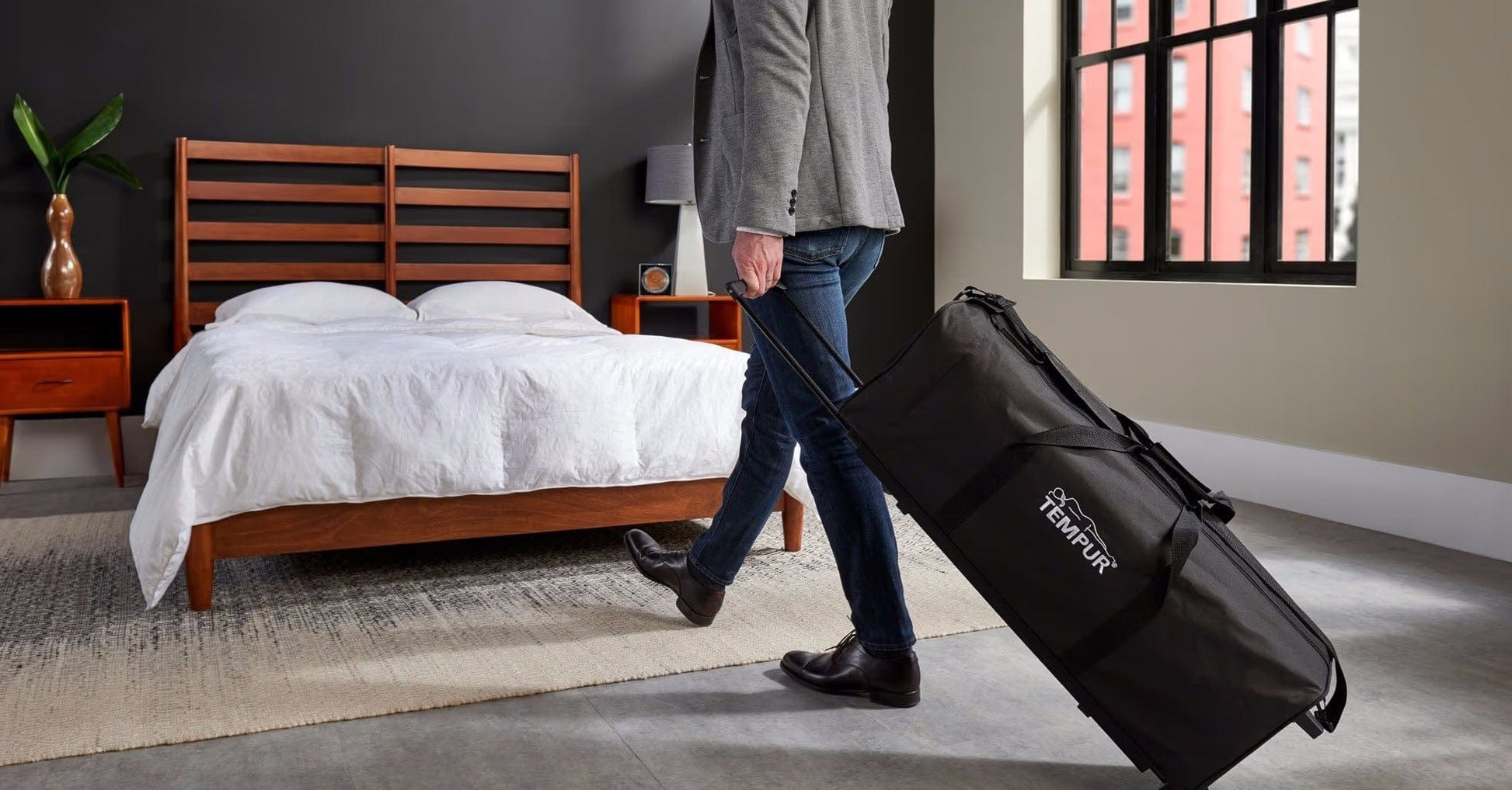 Tempurpedic Pillow Tempur-Pedic® Mattress Topper - Pillow Travel and Guest Bundle mattress stores near me