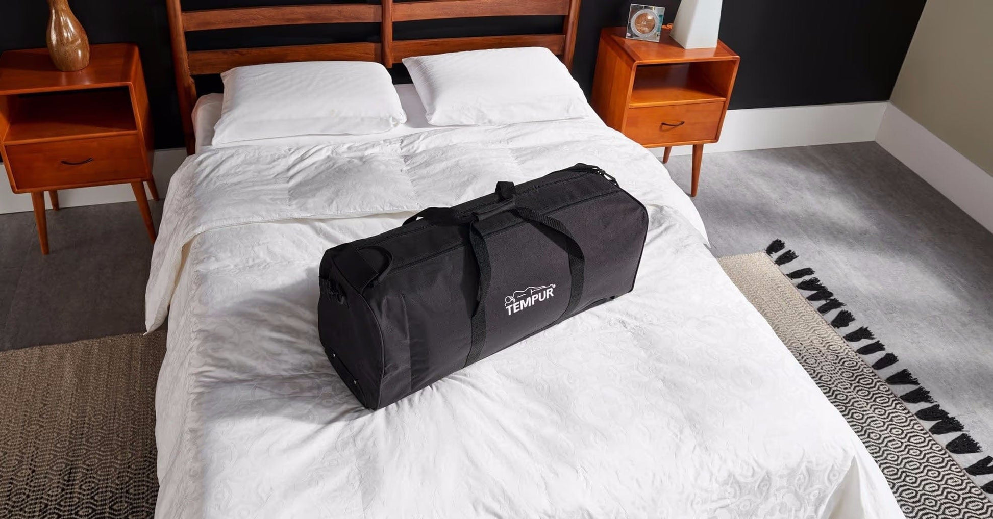 Tempurpedic Pillow Tempur-Pedic® Mattress Topper - Pillow Travel and Guest Bundle mattress stores near me