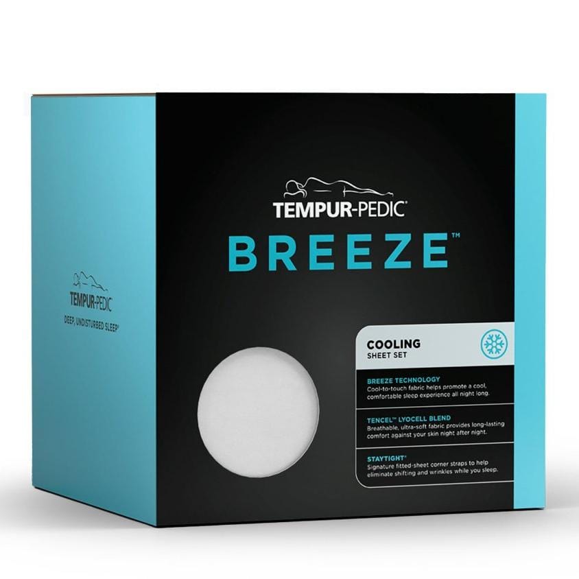 Tempurpedic Sheets TEMPUR-Breeze® Cooling Sheet Set mattress stores near me
