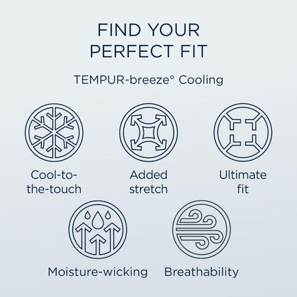 Tempurpedic Sheets TEMPUR-Breeze® Cooling Sheet Set mattress stores near me