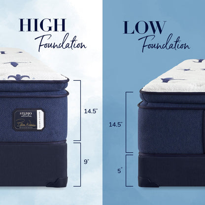 best Stearns & Foster Mattress Stearns & Foster® Studio Medium Feeling Euro Pillowtop