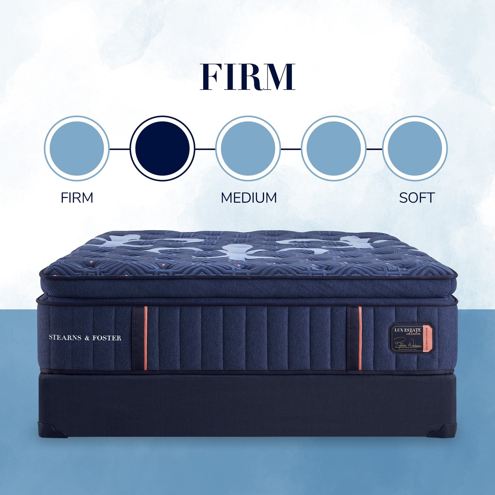 best Stearns & Foster Mattress Stearns & Foster® Lux Estate  Firm Feeling Euro Pillowtop