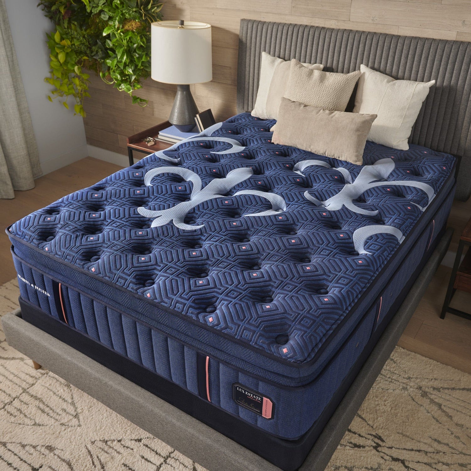 best Stearns & Foster Mattress Stearns & Foster® Lux Estate  Medium Feeling Euro Pillowtop