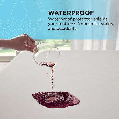 best Tempurpedic Protector TEMPUR-Breeze Mattress Protector – Cooling, Waterproof, Breathable Cover