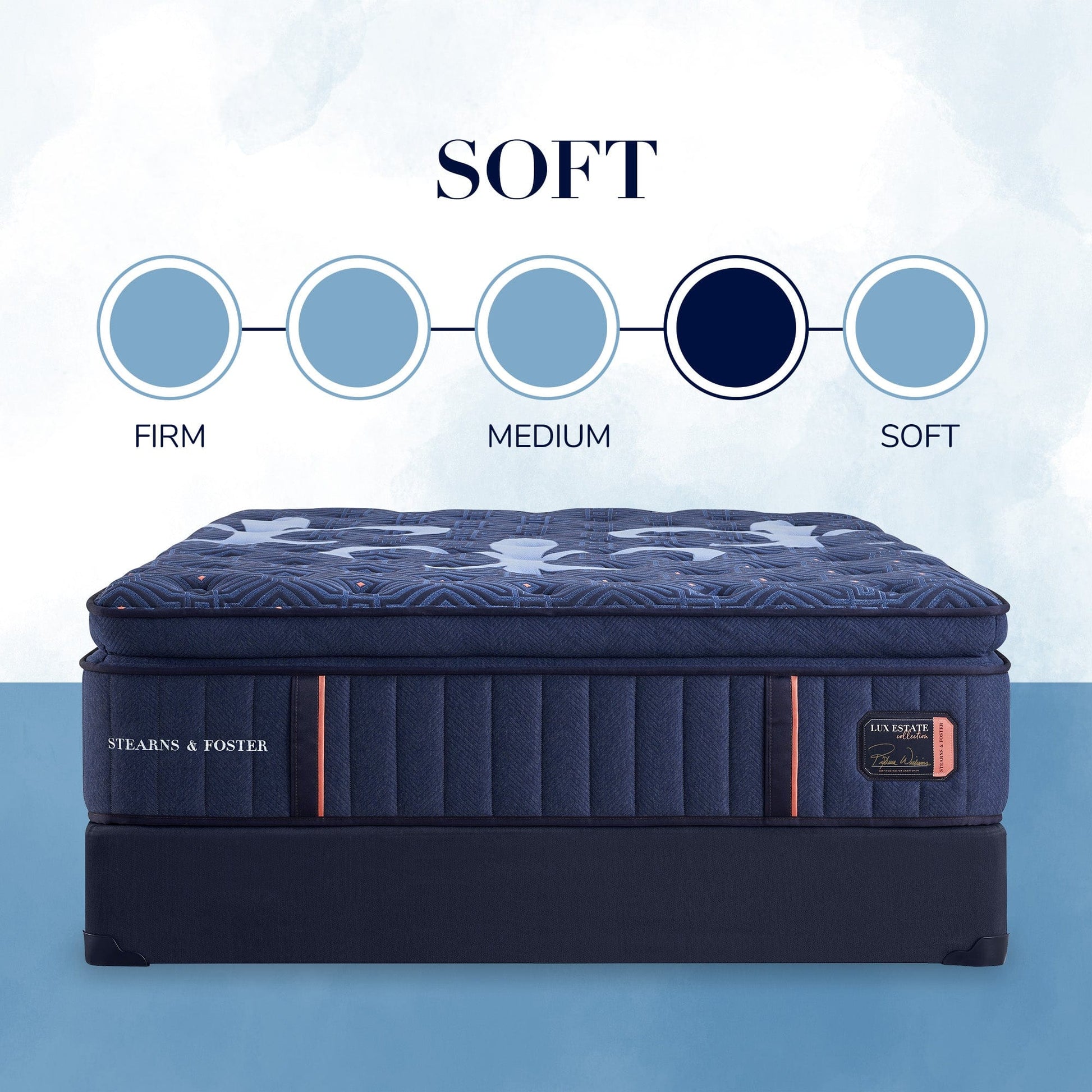 Stearns & Foster Mattress Stearns & Foster® Lux Estate  Soft Feeling Euro Pillowtop mattress stores near me