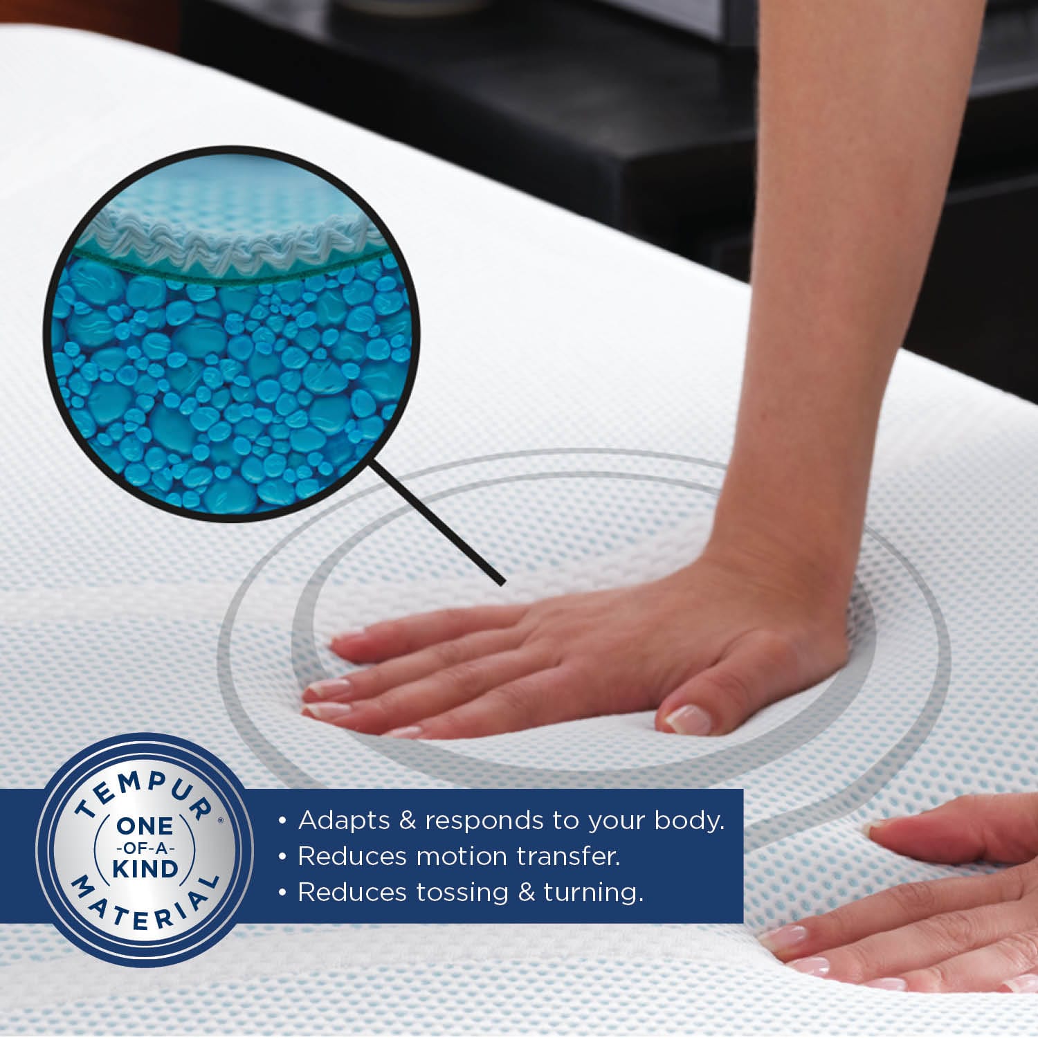 Tempurpedic Topper TEMPUR-Adapt® + Cooling Mattress Topper - Pad mattress stores near me
