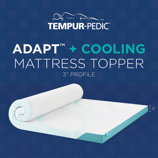 Tempurpedic Topper Twin TEMPUR-Adapt® + Cooling Mattress Topper - Pad mattress stores near me