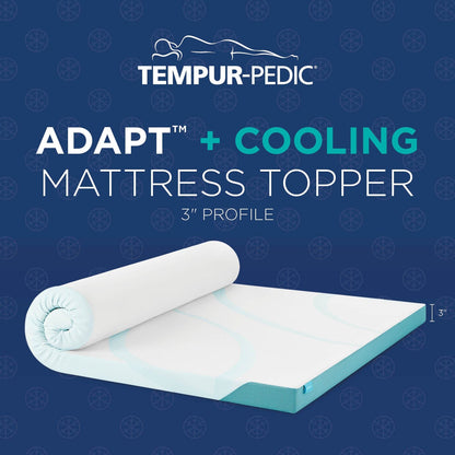 Tempurpedic Topper Twin TEMPUR-Adapt® + Cooling Mattress Topper - Pad mattress stores near me